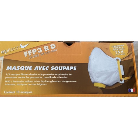 Boite de 10 masques FFP3