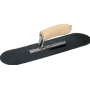Lisseuse acier bleui -agrave- main double rond 50-8-12-7 cm