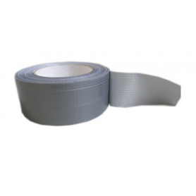 Ruban adh-eacute-sif toile am-eacute-ricaine  multi-usage grise 50 mm x 25 m