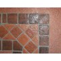 Matrice style bordure mosaïque angle